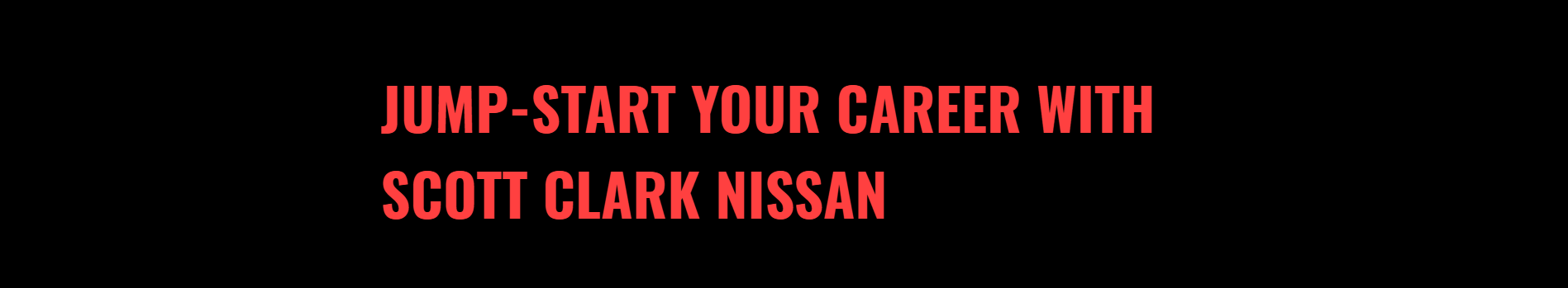 Scott Clark Nissan Careers